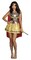 The Costume Center Gold and Black Gladiator Adult Women's Halloween Costume - Large